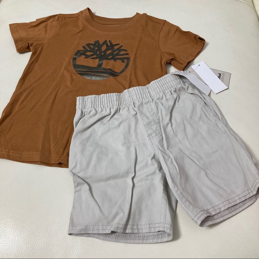Timberland top shorts cute outfit 2309 - Picture 5 of 7